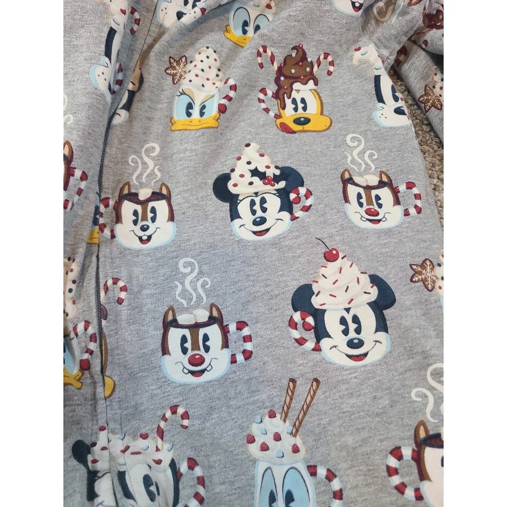 Disney Parks Mickey & Friends Adult Pajamas Onesie Small - Picture 6 of 6